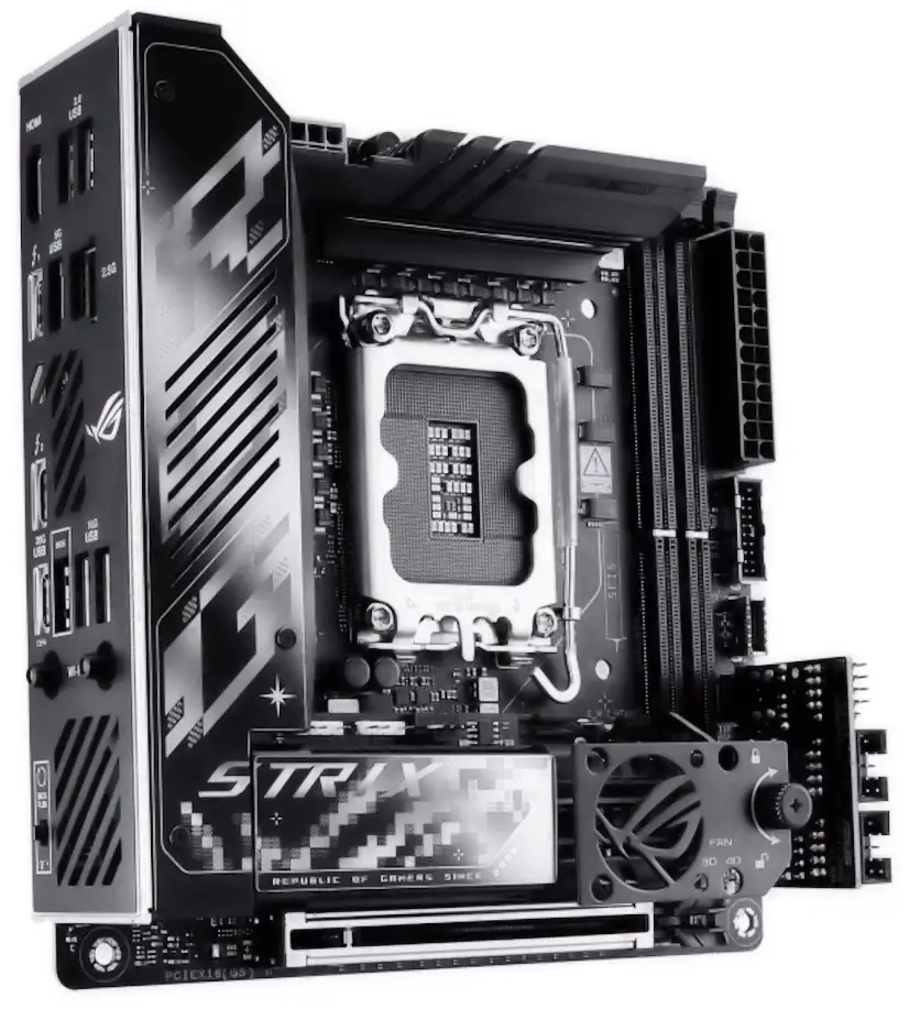 Montaje ASUS ROG STRIX Z890-I GAMING WIFI Mangirón Informático Mangirón - Montaje ASUS ROG STRIX Z890-I GAMING WIFI Mangirón